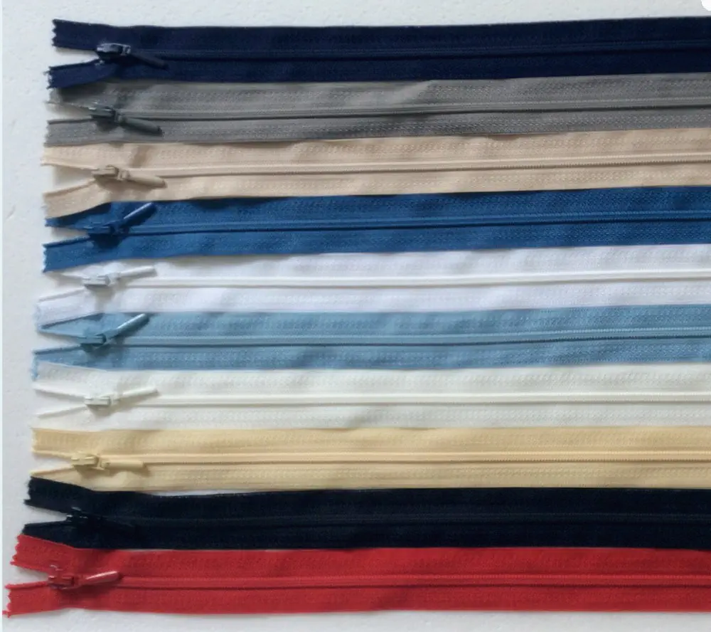 Reißverschluss bunt, 050 cm Kunststoff nicht teilbar