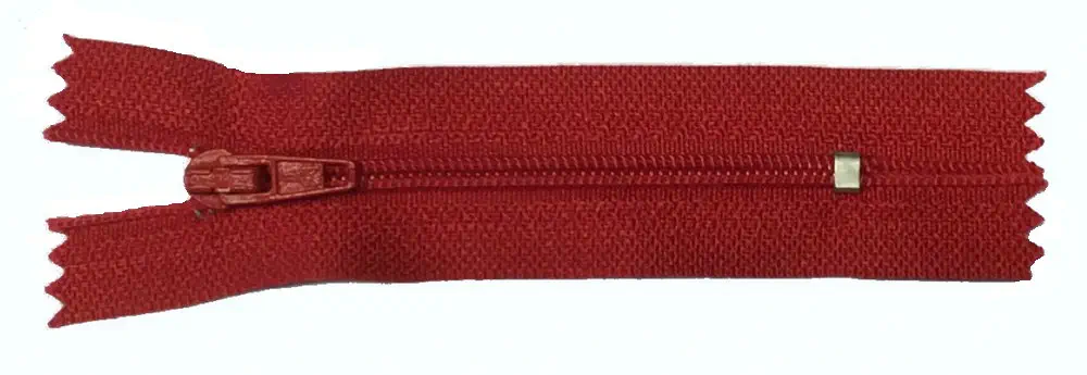 Reißverschluss kirsch rot  008 cm Kunststoff nicht teilbar