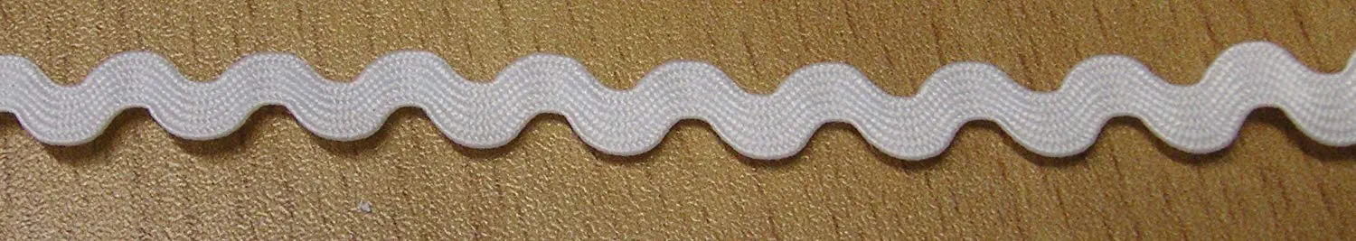 Zackenlitze 9 mm creme