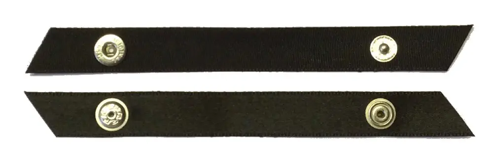 Prym 401127 Trägerbandhalter schwarz 1 Paar