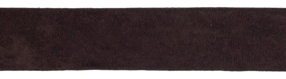 Velourband 40 mm braun