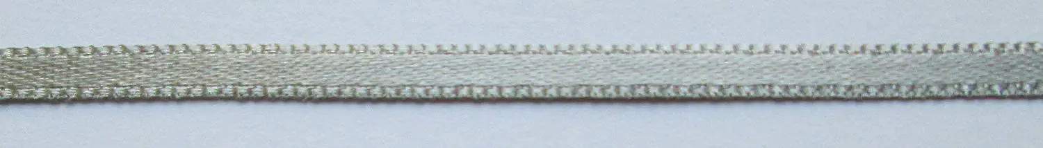 Satinband Double Face 003 mm grau