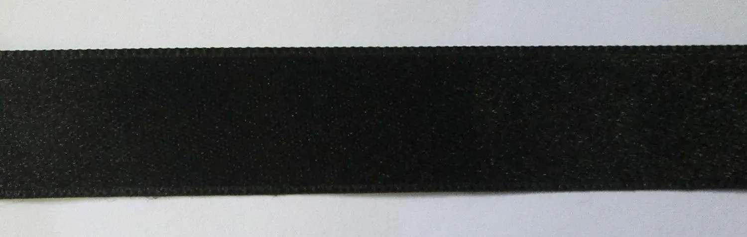 Satinband Double Face 006 mm schwarz