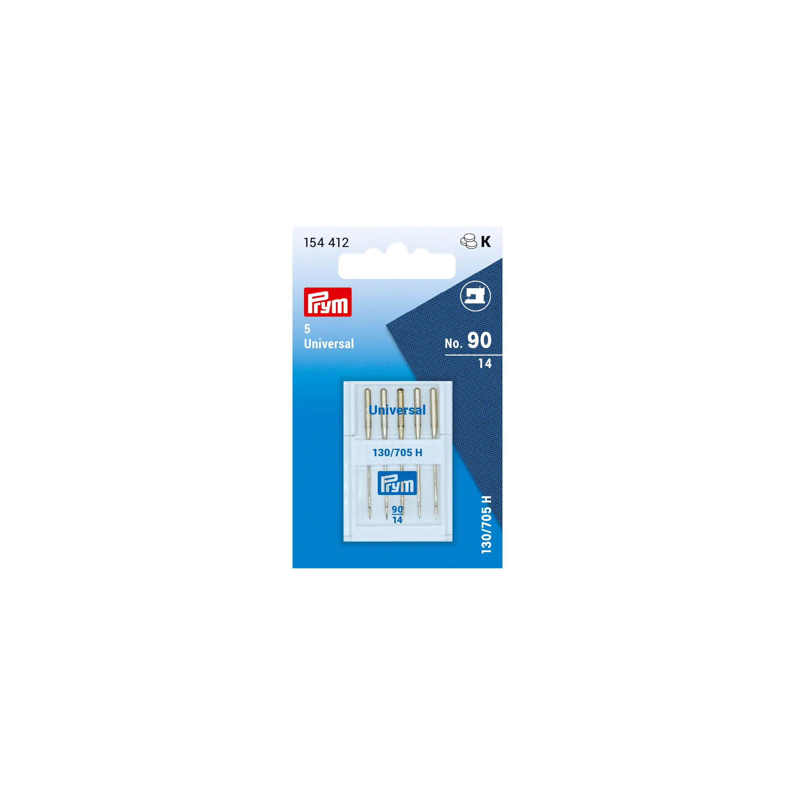 Prym 154412 Nähmaschinennadeln 130/705 Standard 90
