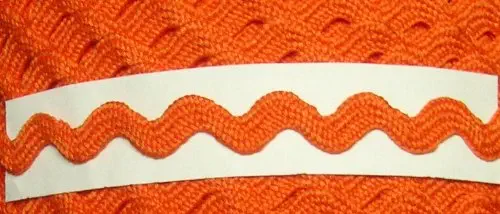 Zackenlitze 9 mm orange
