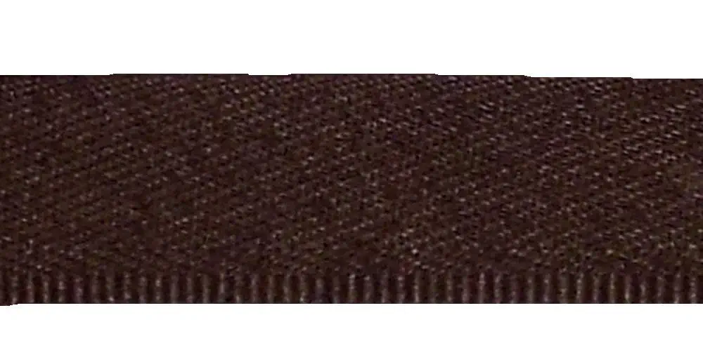 25 m Hosenschonerband/Stoßborte 15 mm braun col. 625