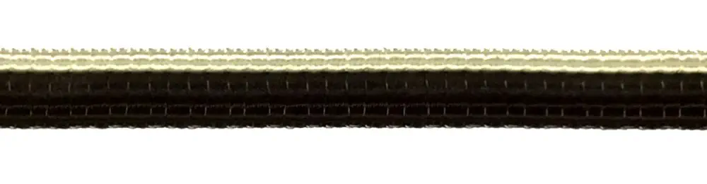 Borte 10 mm schwarz/creme