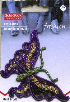 Prym 926332 Applikation Schmetterling Straß