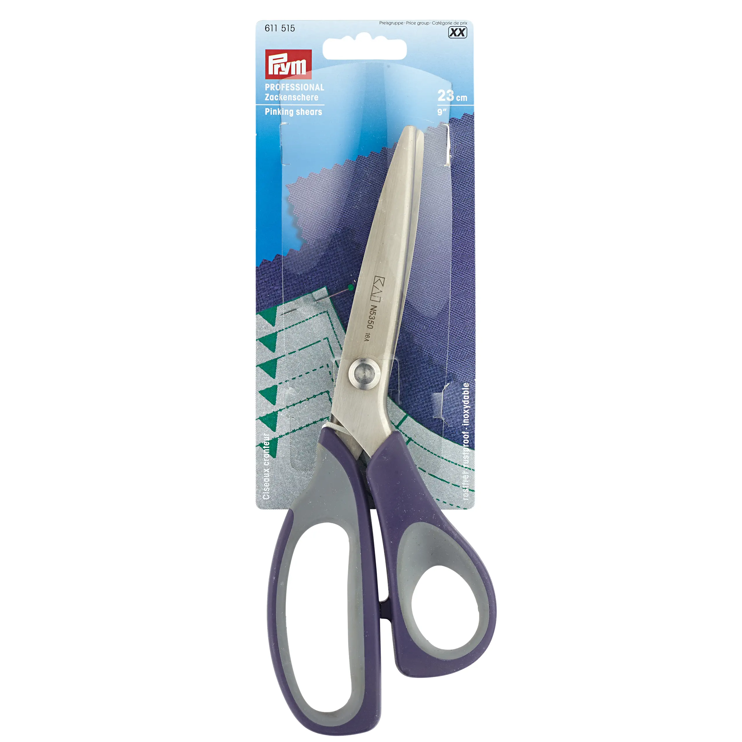 Prym 611515 Zackenschere "Professional" 23cm