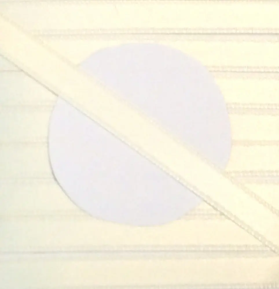 Satinband Double Face 006 mm creme