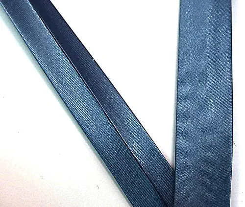 Satinschrägband tauben blau 20 mm