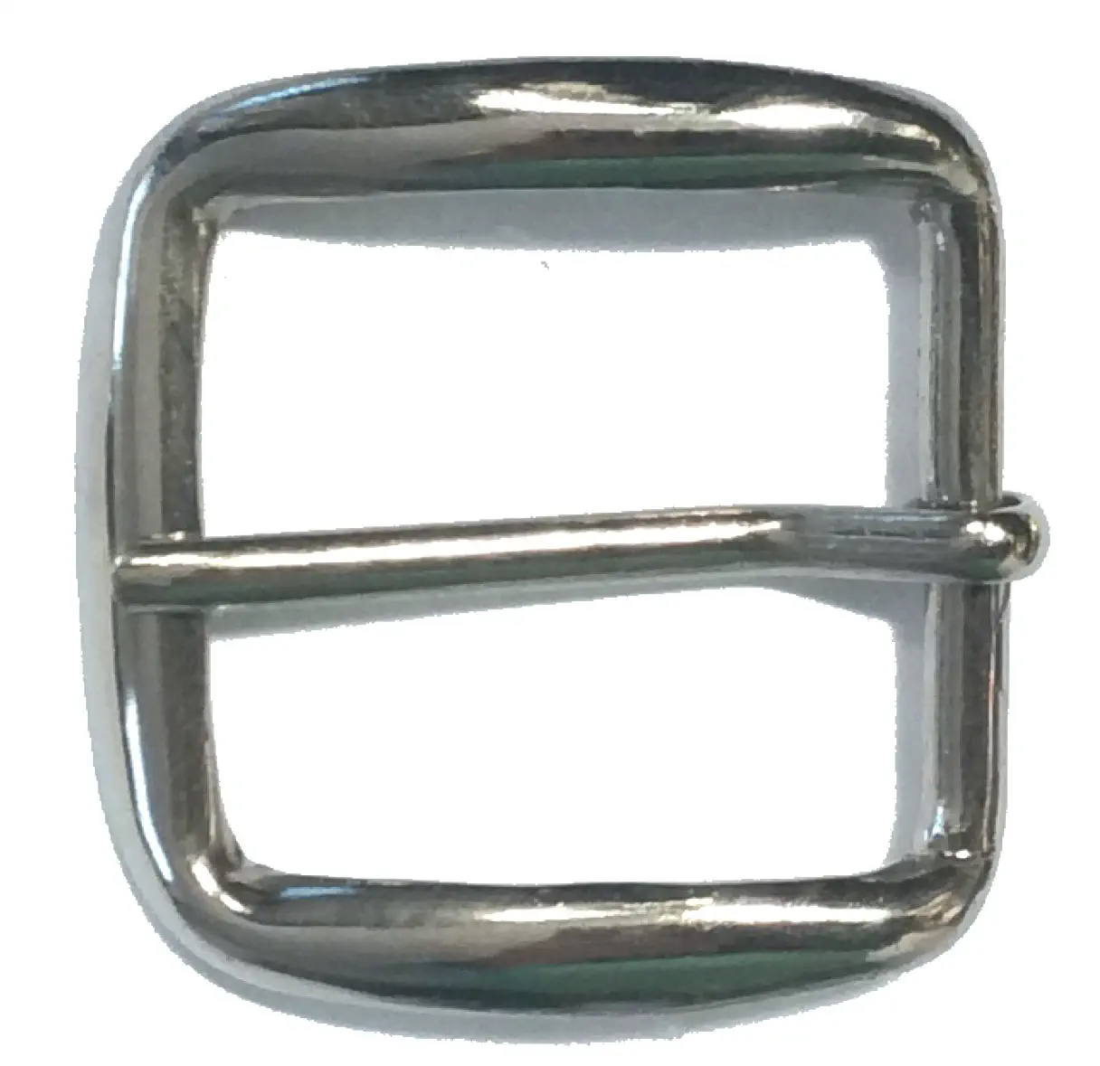 Gürtelschließe Stegbreite 30 mm silber