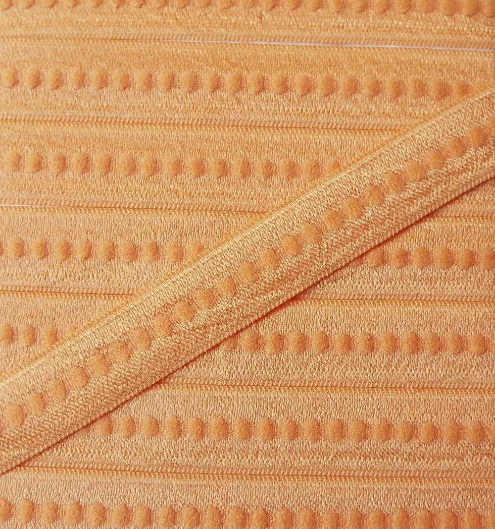 Spitze elastisch 14 mm apricot
