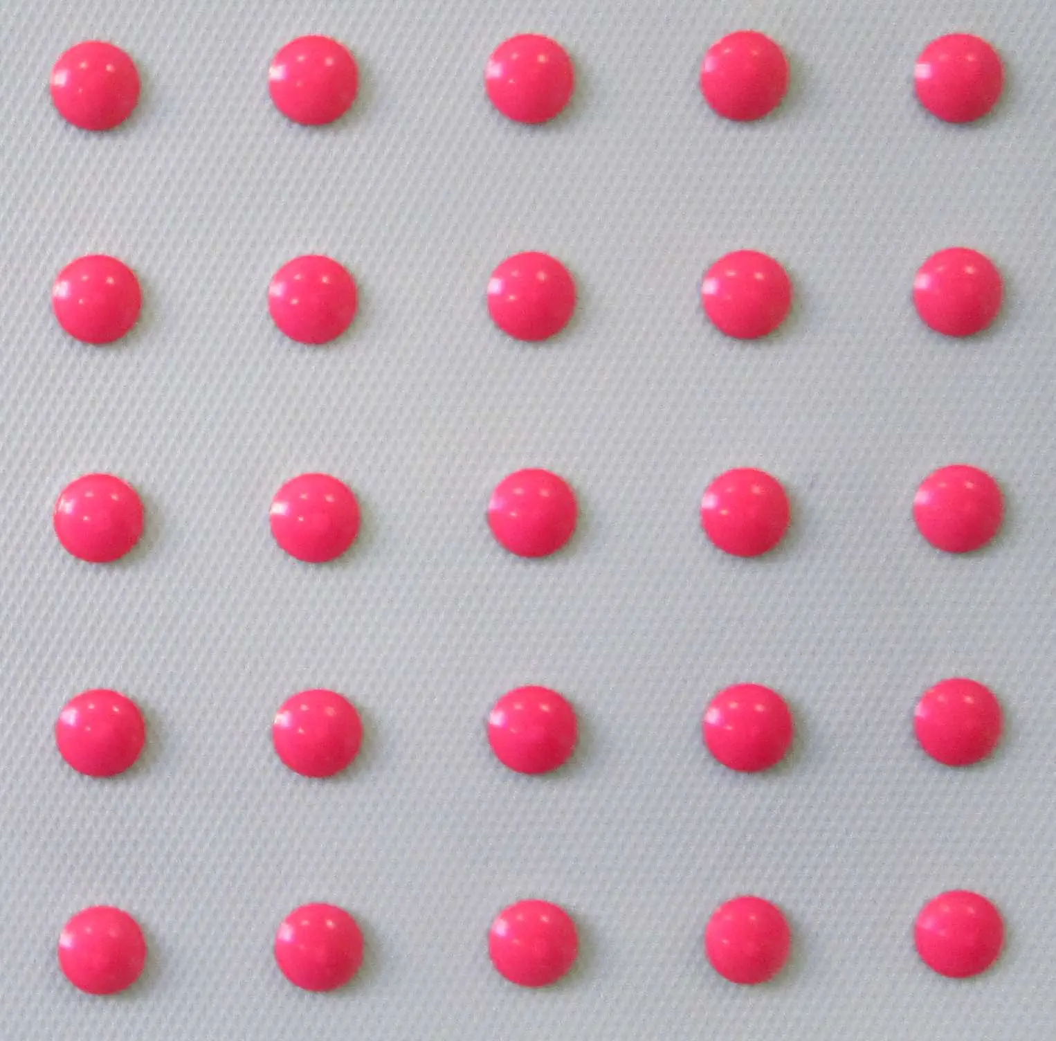 25 Dekopunkte neon pink