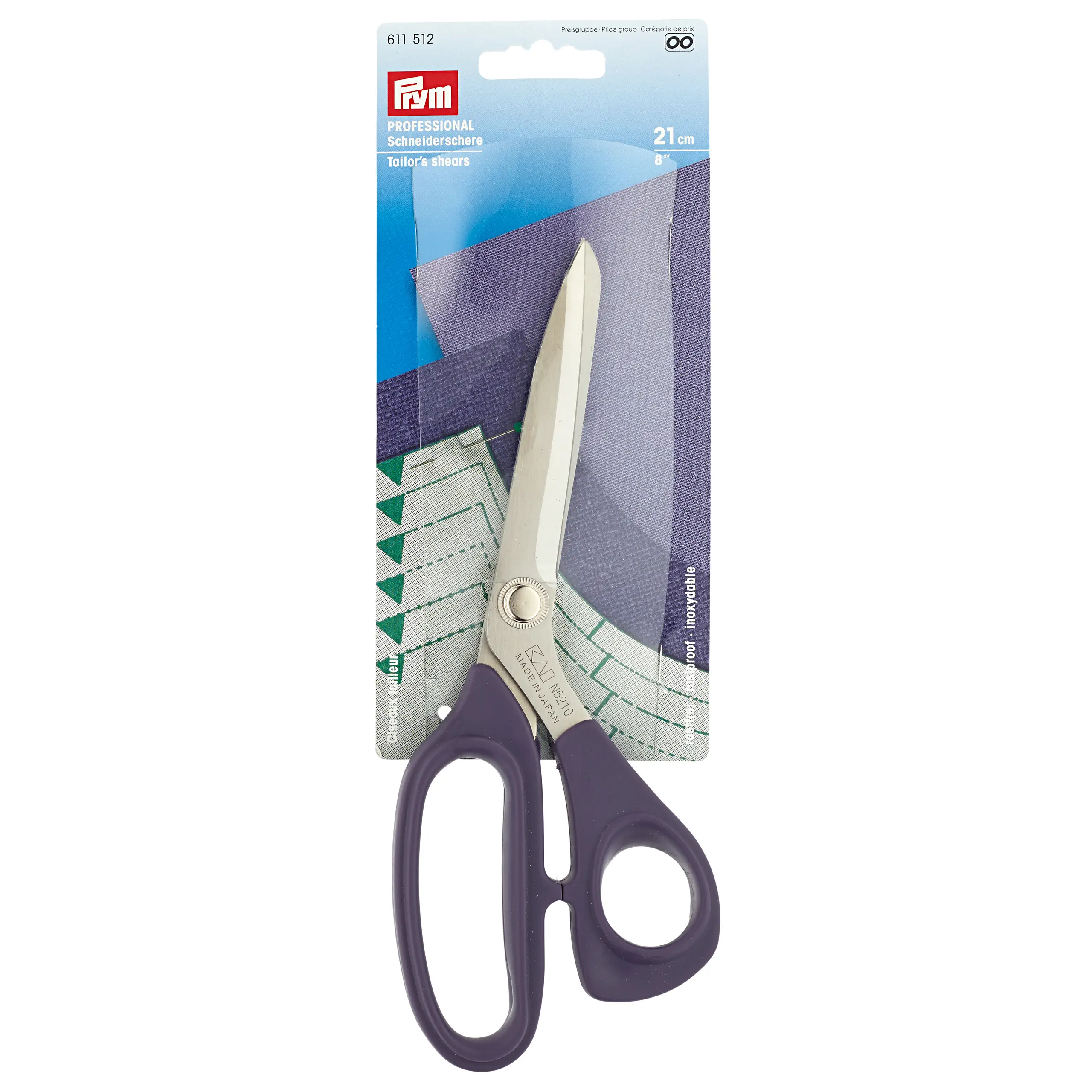 Prym 611512 Schneiderschere "Professional" 21cm