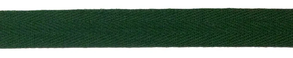 Baumwollband 15 mm grün 100% Baumwolle