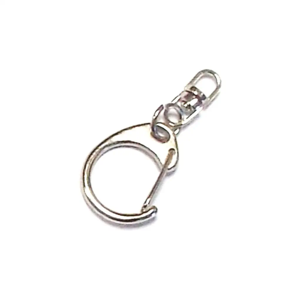 Karabinerhaken silber