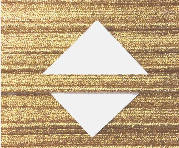 Paspel Lurex gold 8 mm