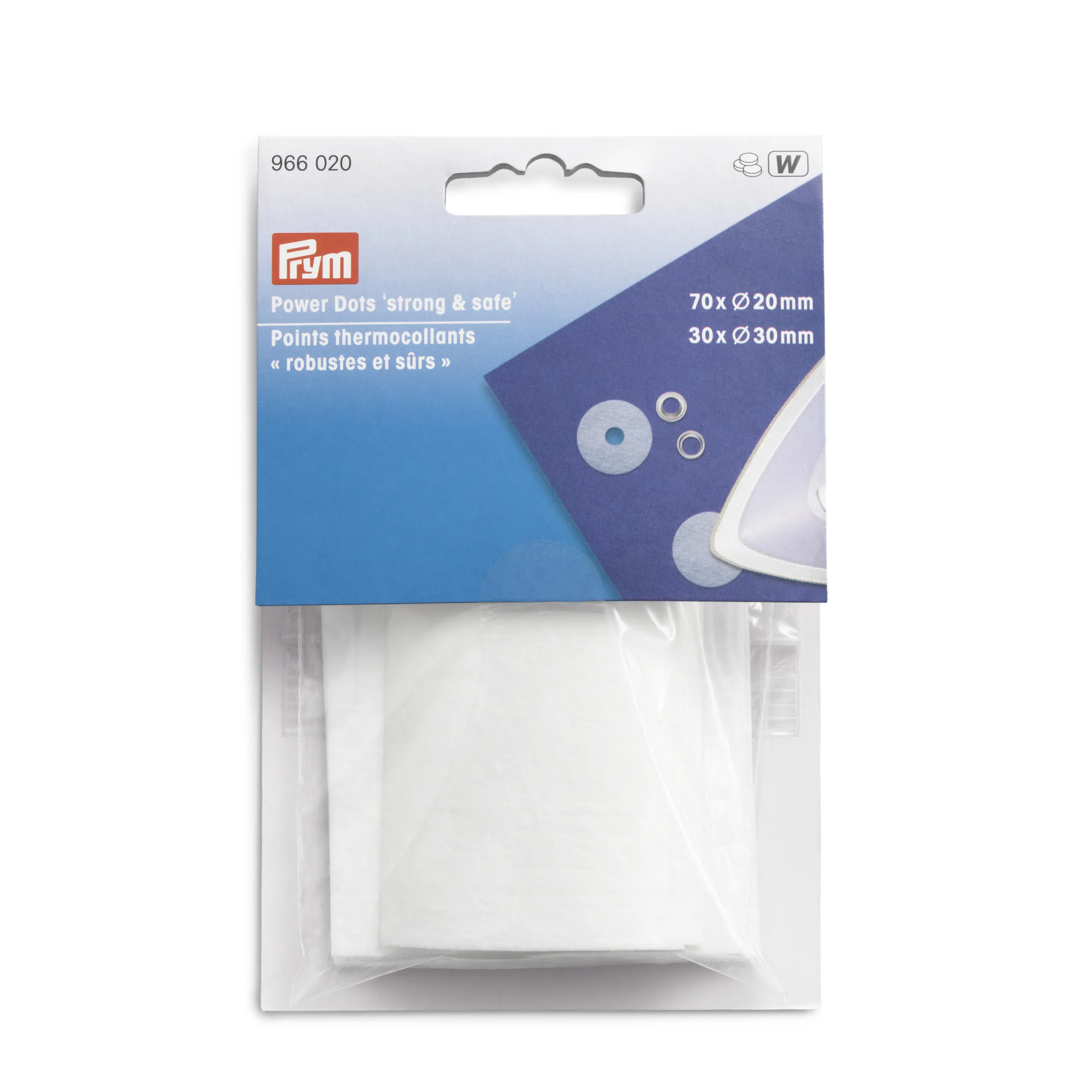 Prym 966020 Power Dots 'strong & safe'