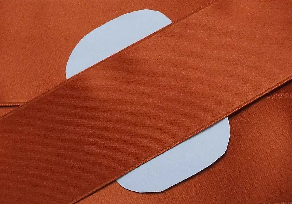 Satinband Double Face 050 mm terracotta
