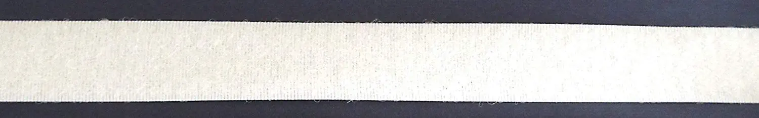 Klettband zum Nähen Flausch weiss 20mm