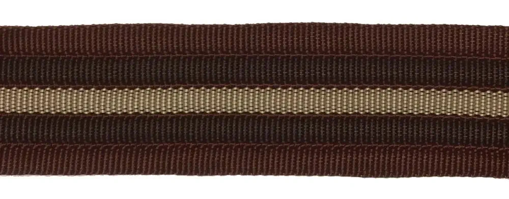 Gurtband 38mm braun/beige