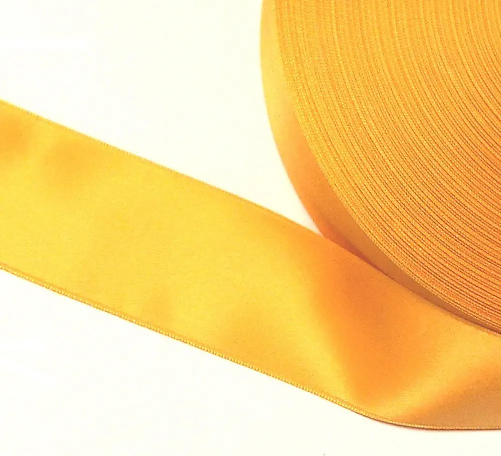 Satinband Double Face 050 mm gold