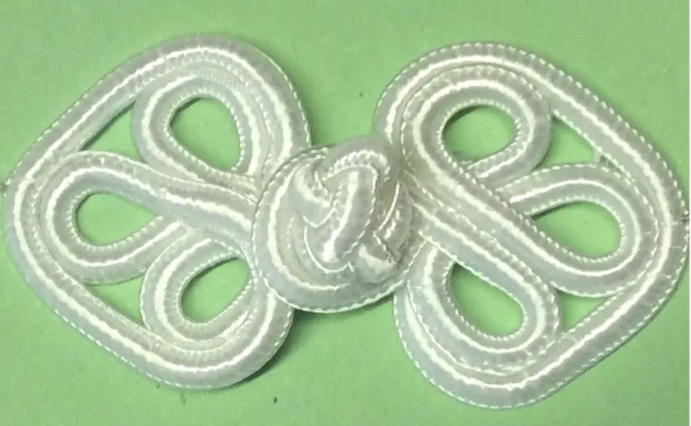 Posamentenverschluß 60 x 35 mm weiß
