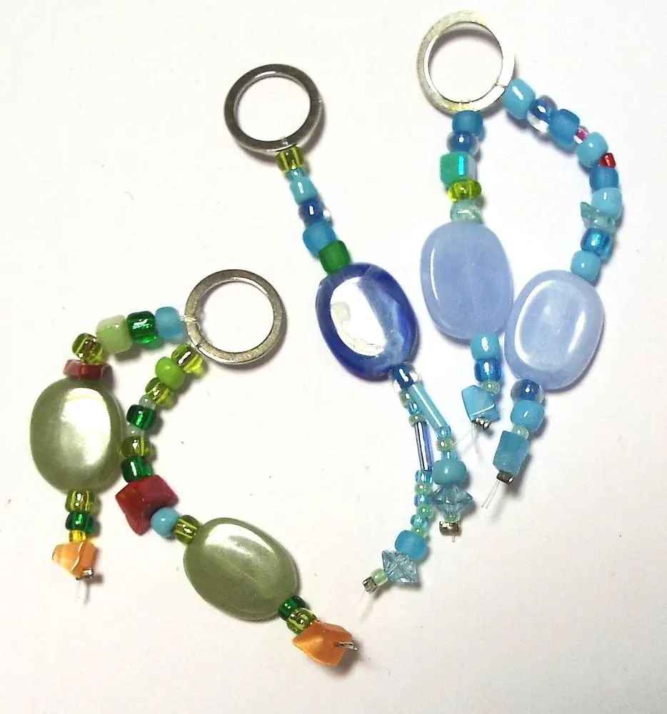 Schmuckanhänger bunt 3-er Set