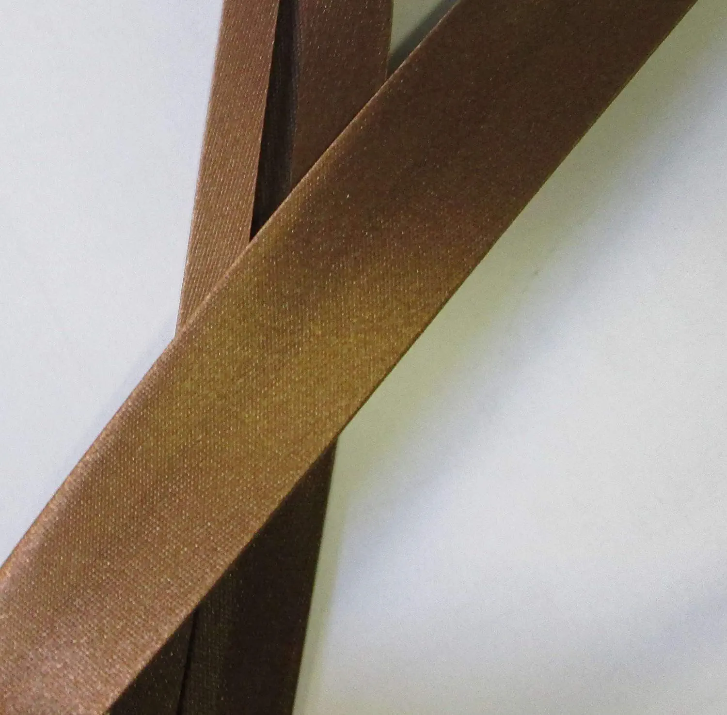 Satinschrägband mittel braun 20 mm