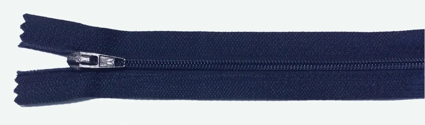 Reißverschluss blau dunkel 025 cm Kunststoff nicht teilbar