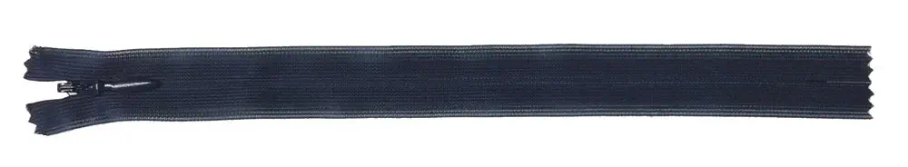 Reißverschluss blau dunkel, 025 cm Kunststoff nahtverdeckt