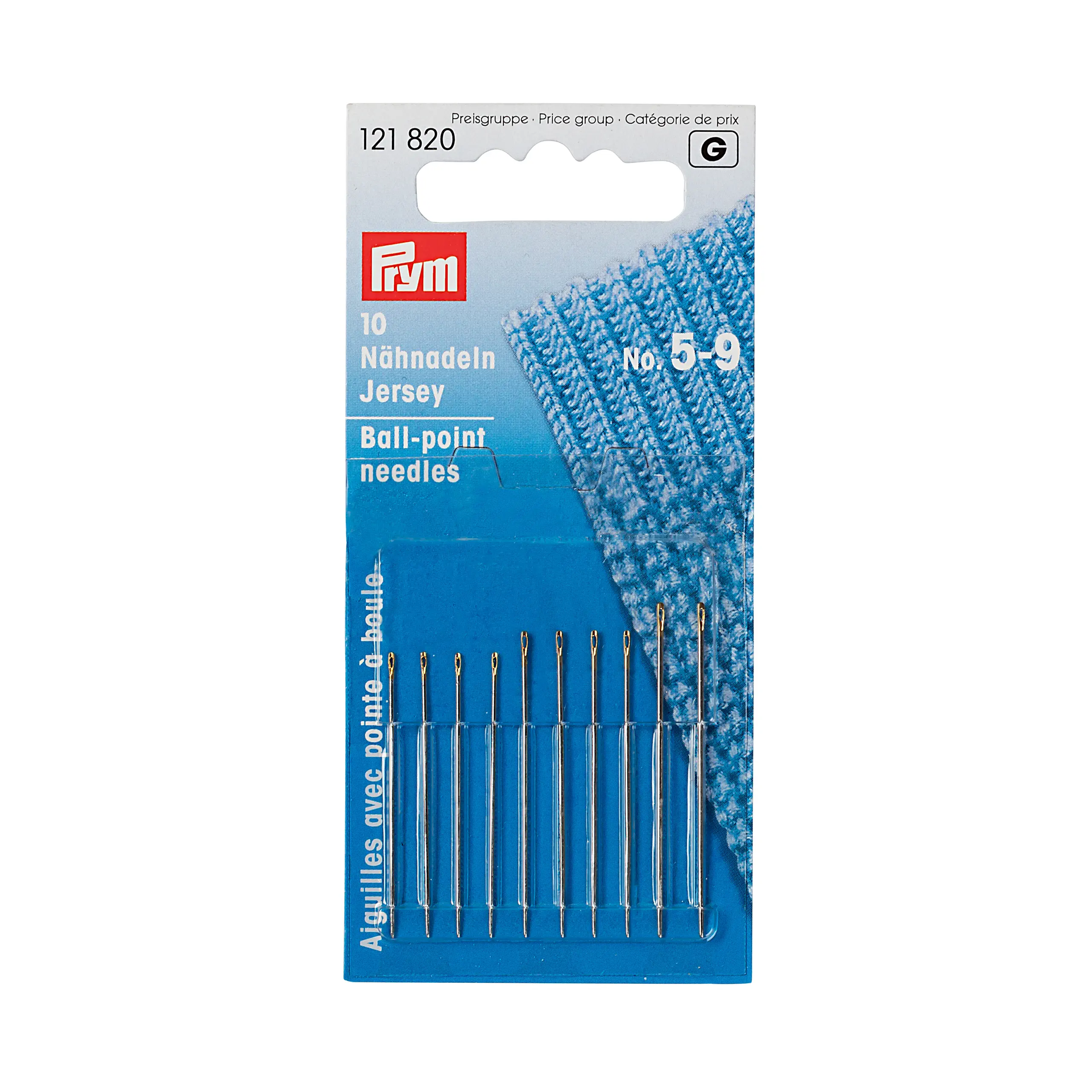 Prym 121820 Nähnadel Jersey Nr. 5-9