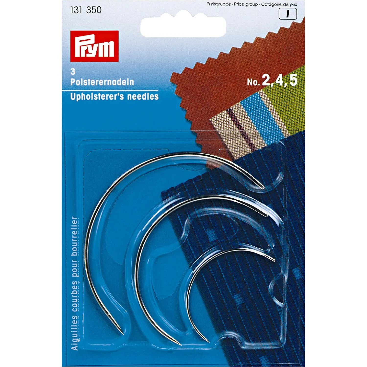 Prym 131350 Polsterernadeln gebogen sortiert