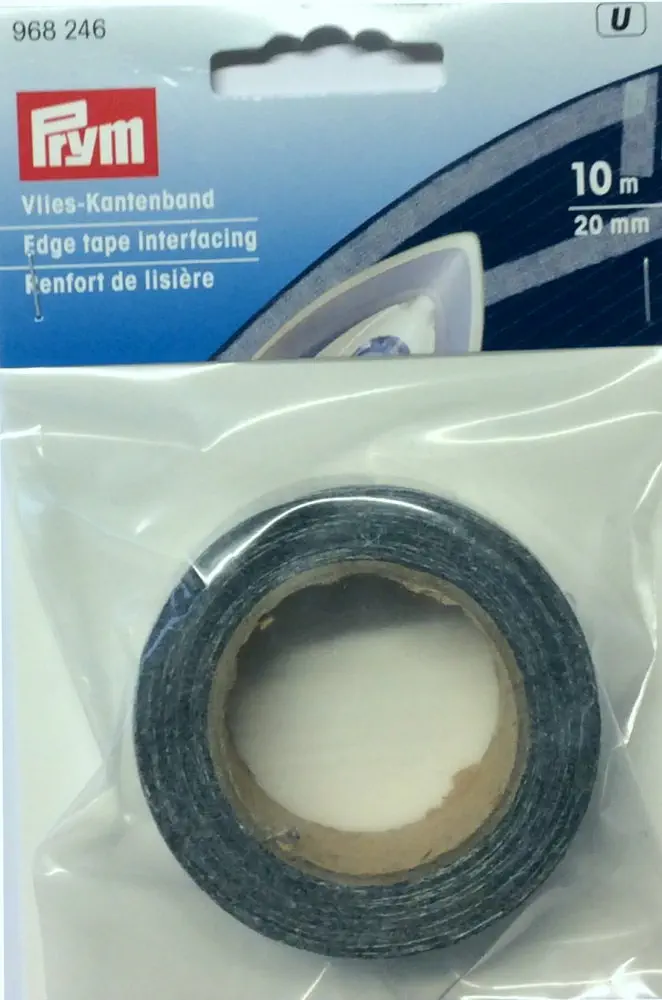 Prym 968246 Vlies-Kantenband 20 mm graphit