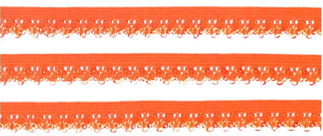 Spitze elastisch 13 mm orange