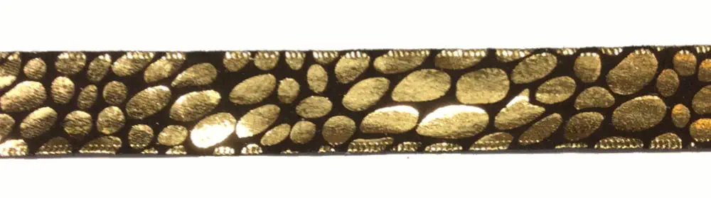 Band 20 mm schwarz gold