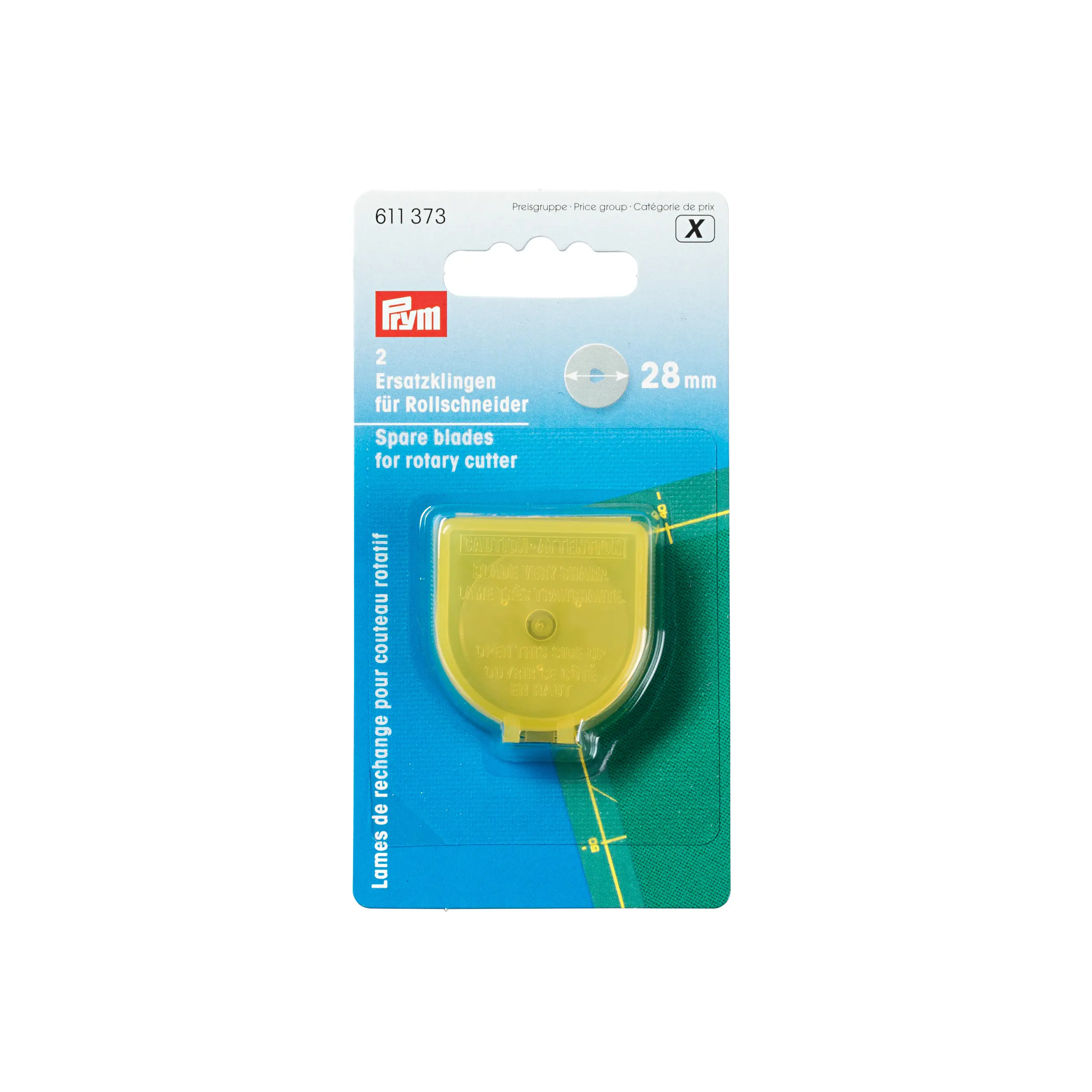 Prym 611373 Ersatzklingen für Rollschneider, 28mm