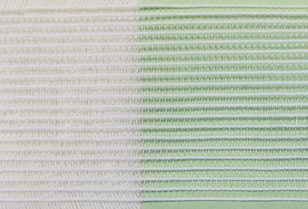 Kräusel - Elastic 15 20 25 30 35 40 50 60 70 80 mm weiß Gittergummi