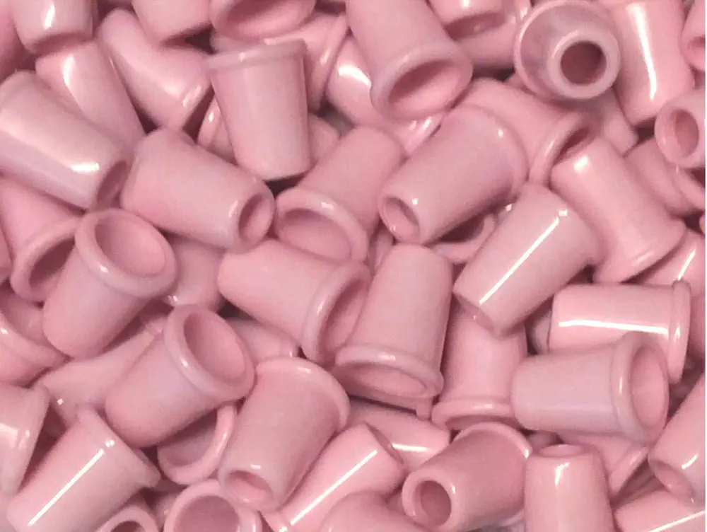 Kordelende rosa 10 x 13 mm