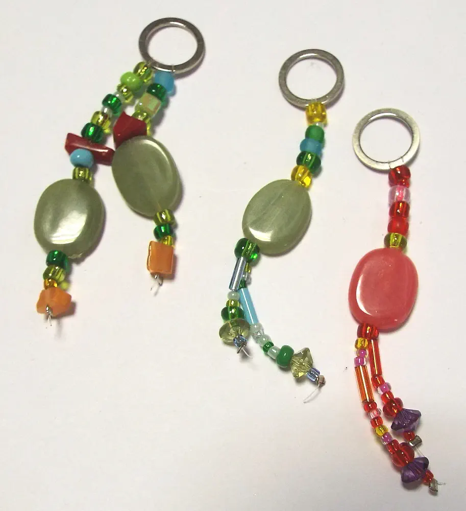 Schmuckanhänger bunt 3-er Set