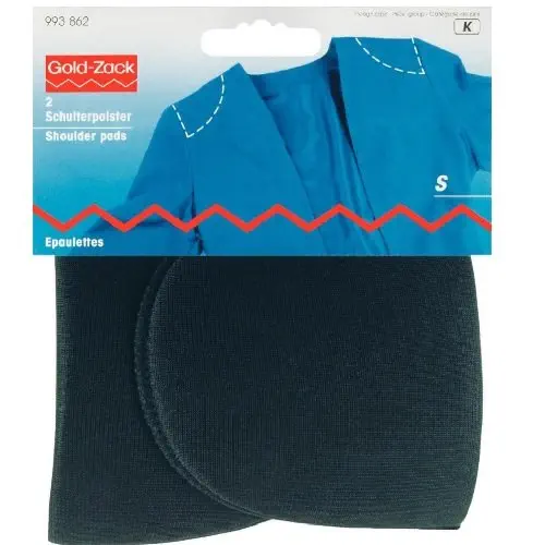 Prym 993862 Schulterpolster Halbmond PA S schwarz