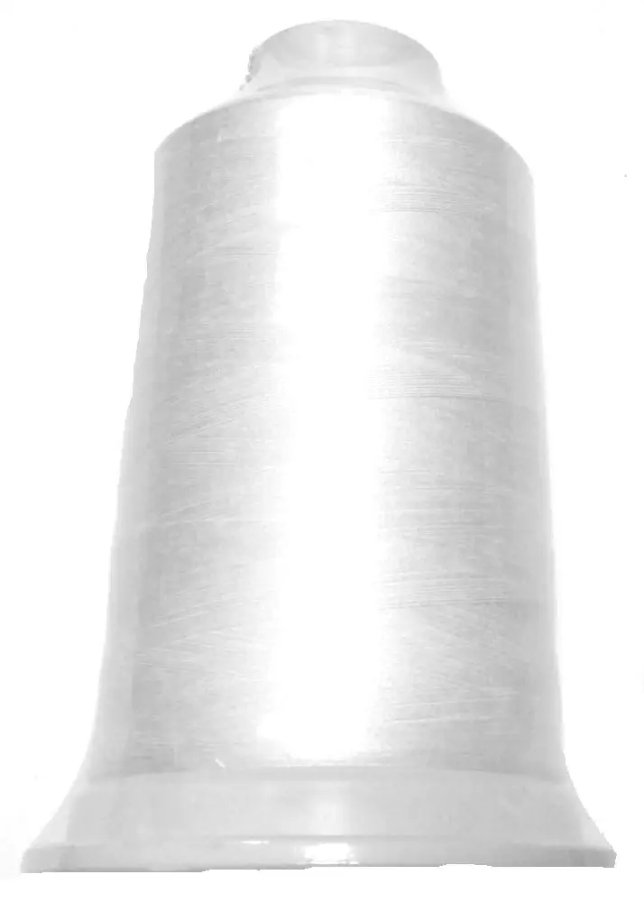 Maschinen-Stickgarn Unterfaden weiß 100 % Polyester 100/2 5000 m