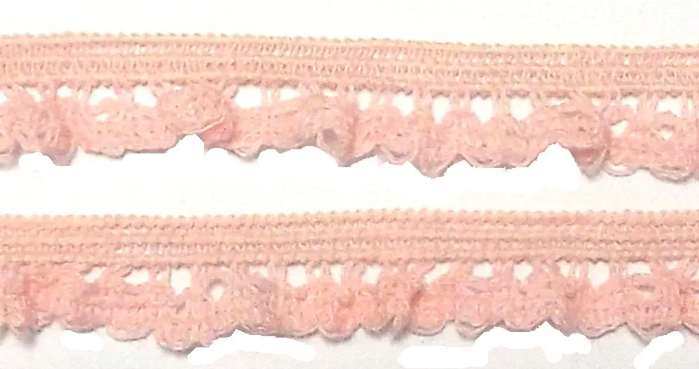 4,60m Wäschespitze elastisch 10 mm rosa