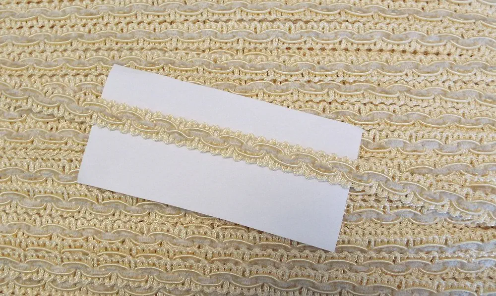 Posamentenborte 10 mm mit Chenille