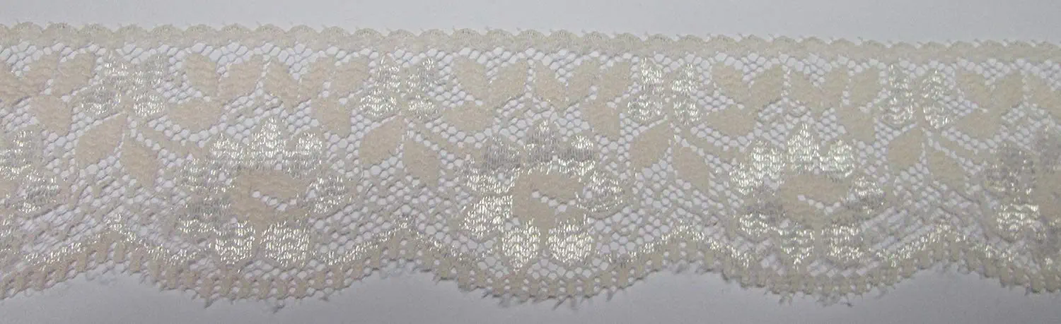 Dessousspitze 40 mm haut unelastisch Polyester
