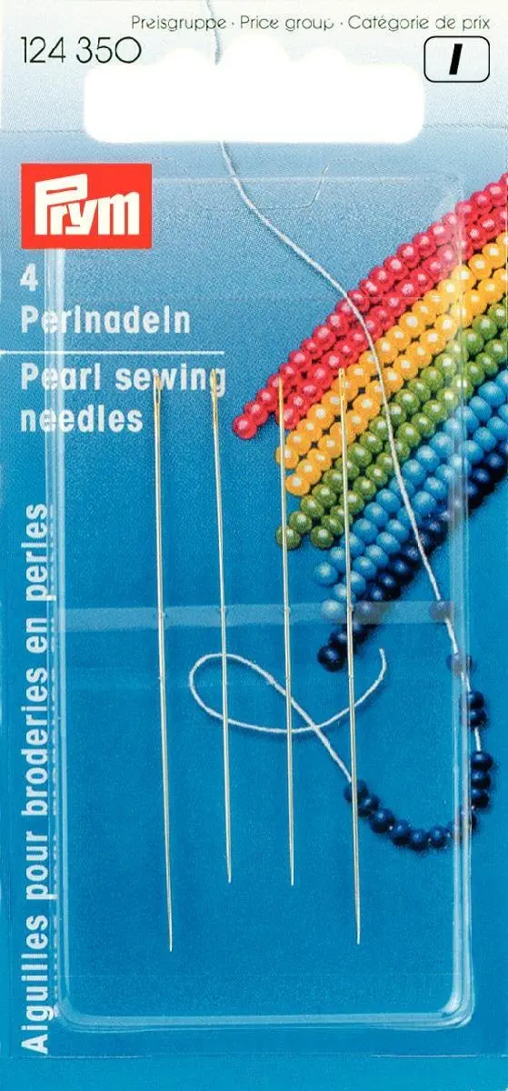 Prym 124350 Perlnadeln Nr. 10/12 0,45x55mm und 0,40x50mm