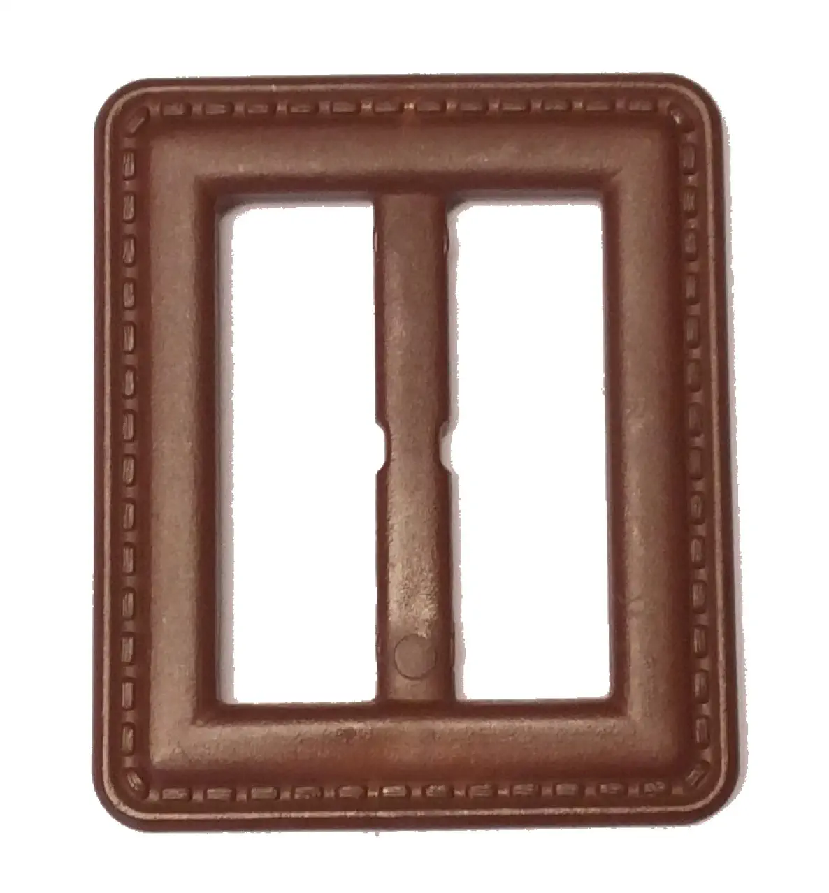 Gürtelschließe  Stegbreite 40 mm cognac