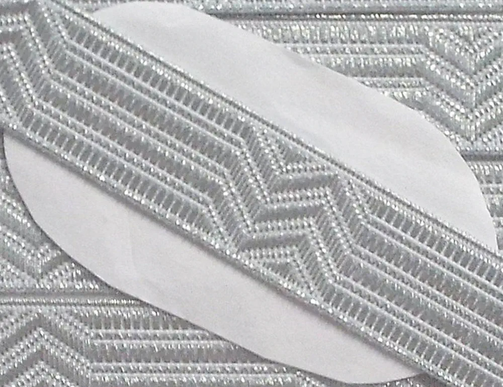 Uniform Tresse silber 25 mm