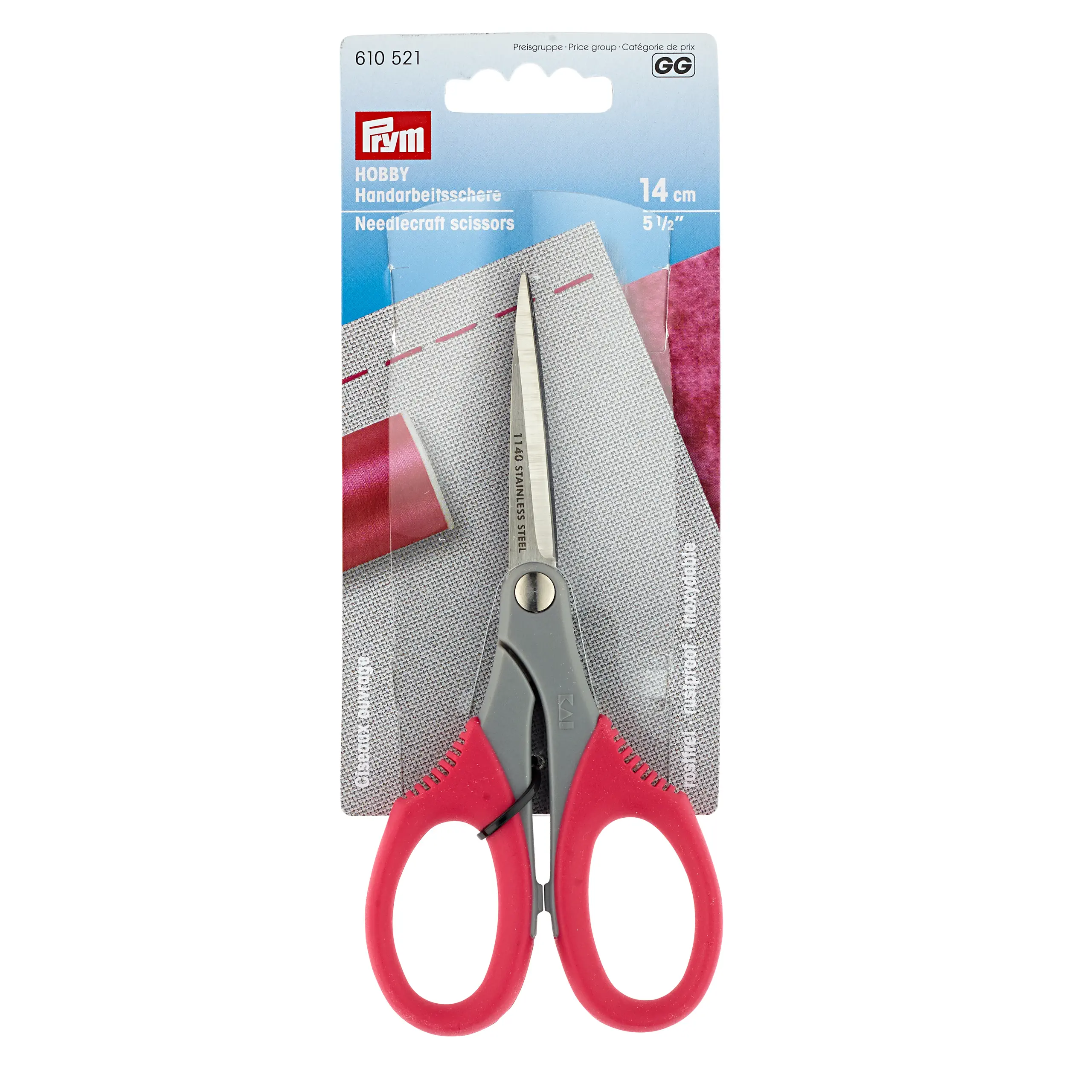 Prym 610521 Handarbeitsschere "Hobby" 14cm